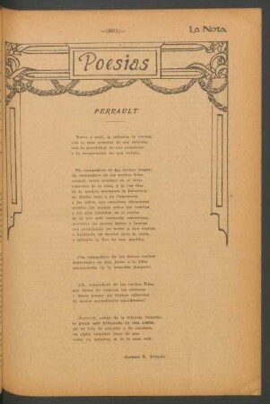 Poesías : Perrault