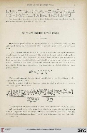 17: Note on pre-hellenic finds