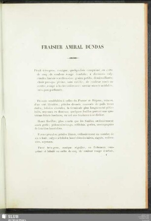 Fraisier Amiral Dundas