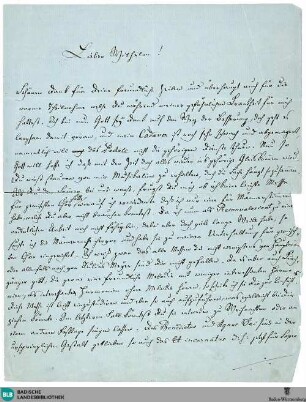 Brief von Johann Wenzel Kalliwoda an Wilhelm Kalliwoda vom 18.10.1865 - K 3170,687