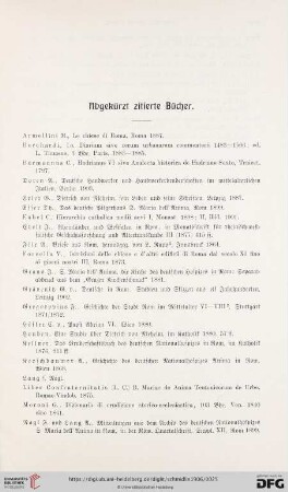 Abgekürzt zitierte Bücher