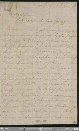 Eigenh. Brief von August Wilhelm von Schlegel an Christian Gottlob Heyne, Amsterdam, 29.06.1793