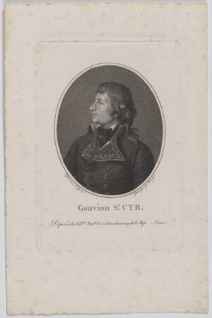 Bildnis des Laurent Gouvion St. Cyr