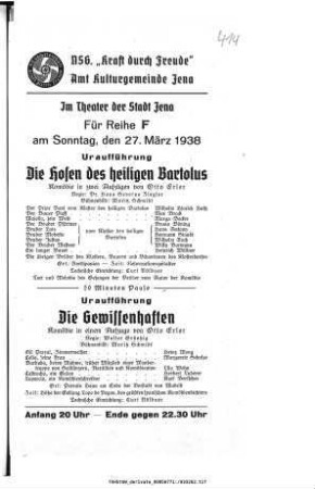 Die Hosen des heiligen Bartolus