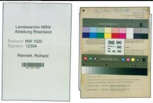 Entnazifizierung Richard Rennert , geb. 03.12.1892 (Arbeiter)