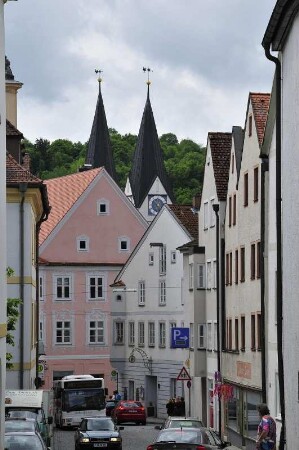 Zentrum von Eichstätt : Aufgenommen in der Universitätsstadt Eichstätt am 22. Mai 2009. Foto Uwe Gerig