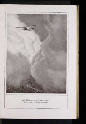Auf Schleichwegen zwischen den Wolken. : Originalzeichnung von Prof. M. Zeno Diemer.