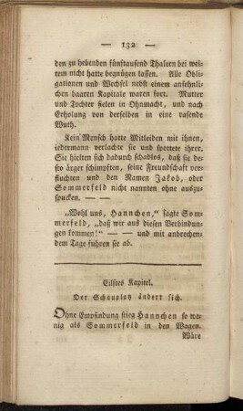 Eilftes Kapitel. Der Schauplatz ändert sich.