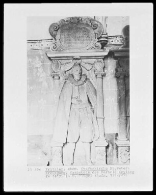 Grabstein des Herbold Ceyling (gestorben 1612)