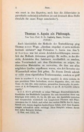 8-38 Thomas v. Aquin als Philosoph