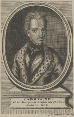 Bildnis von Carolvs XII., König von Schweden