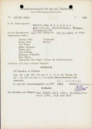 Messmer, Martin Max