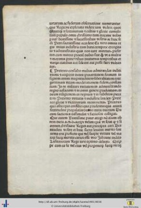 Pretereo consulto…