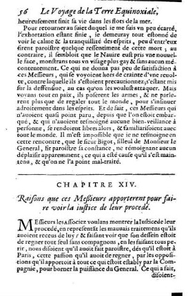 Raisons que ces Meßieurs apporterent pour faire voir la justice de leur procedé.