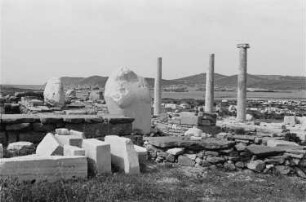 Reisefotos Griechenland. Delos (Stadt). Antike Ruinen