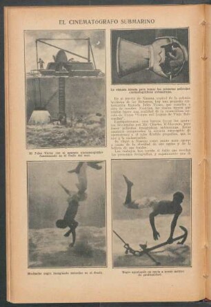 El cinematógrafo submarino
