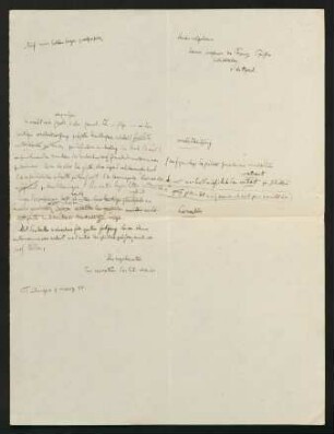 Brief vom 9. März 1850