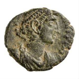 Münze, Aes 4, 337 - 361 n. Chr.