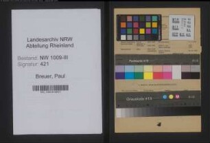 Entnazifizierung Paul Breuer , geb. 10.05.1907 (Studienassessor)