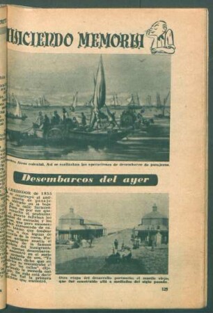 Haciendo memoria: Desembarcos del ayer