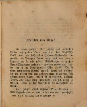 Eines Kriegsknechts Abenteuer : historische Novelle, 2