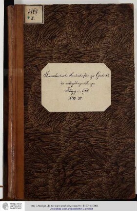 Süssenbachsche Handschriften zur Geschichte des siebenjährigen Krieges : Feldzug von 1760 ; No. VII - XI
