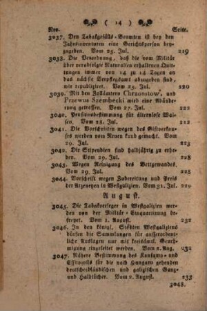 Sammlung der Gesetze, welche unter der glorreichen Regierung des Kaisers Franz des Zweyten in den sämmtlichen k.k. Erblanden erschienen sind : in einer chronologischen Ordnung. 10. 1797, 2te. Hälfte des Jahrs
