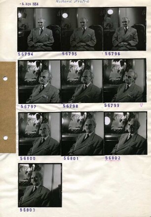 Portraitserie Richard Joseph Neutra