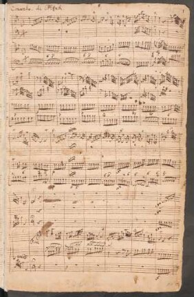 Konzerte; cemb, strings, bc; D-Dur; H 421; Wq 18