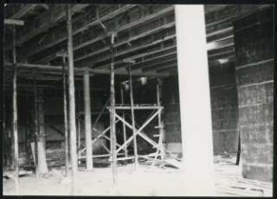 Stadttheater, Krefeld: Rohbau Zuschauerhaus