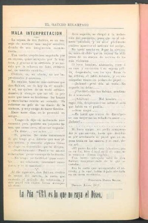 Mala interpretación