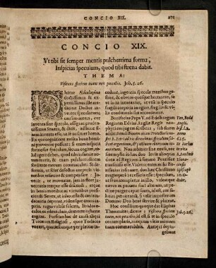 271-293, Concio XIX