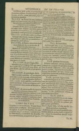 Libri Octavi