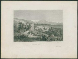 Thun am Thuner See/ in der Schweiz