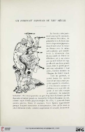3. Pér. 21.1899: Un portrait japonais du XIIe siècle