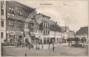 Bürgerhäuser am Ring in Habelschwerdt