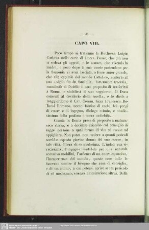 Capo VIII.