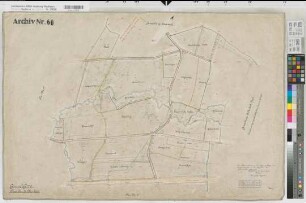 Ksp. Coesfeld (Coesfeld), Zusammenlegung Gaupel, Urkarte 2 Flur 31