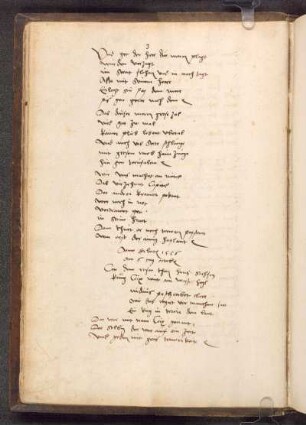 Küng Ceix wirt ain wasser fogl (7.10.1556); RSM 2S/4998a