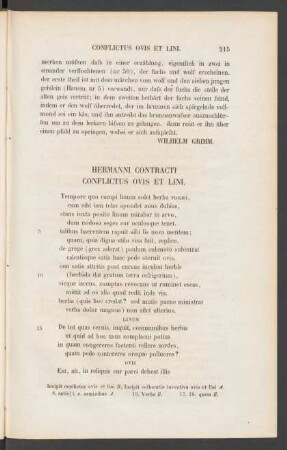 Hermanni Contracti Conflictus Ovis Et Lini.