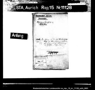 Die Rückgabe der Verwaltung der Weis'schen Schullehrerstiftung an die Provinzialstände