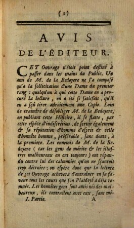 Les Epoux Malheureux, Ou L'Histoire De Monsieur Et Madame De La Bedoyere, 1