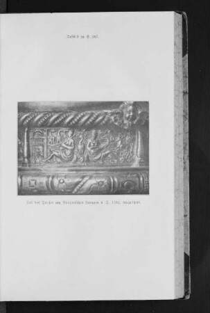 Tafel 9. zu S. 287. Teil des Frieses am Rantzauschen Humpen v. J. 1582, vergrößert.