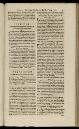 Læsæ Majestatis Crimen. - Lenocinium.