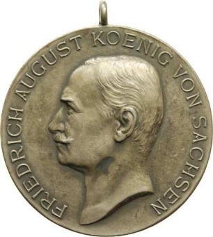 König Friedrich August III. - VIII. Wettin-Bundesschießen in Wurzen