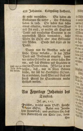 458-468, Troestet, troesteet mein Volk: spricht euer Gott. ...