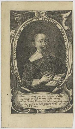 Bildnis des Petrvs de Marca, Archiepiscopvs Parisiensis