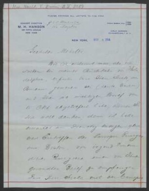 Brief an Ferruccio Busoni : 06.11.1914