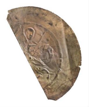 Münze, Brakteat (Hälbling), um 1200