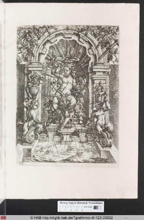 [Bacchus-Brunnen. Band I.]